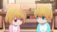 Ruby and Aqua as seen in Oshi no Ko (Image via Doga Kobo)